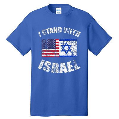 I Stand With Israel Tall T-Shirt