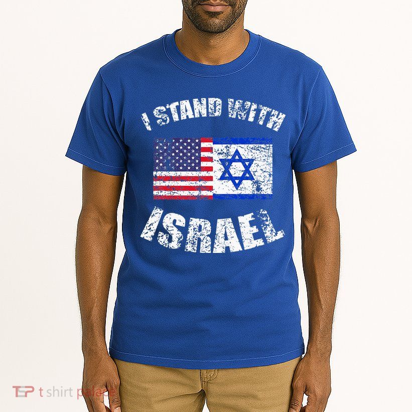 I Stand With Israel Tall T-Shirt