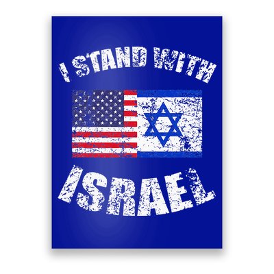 I Stand With Israel Poster