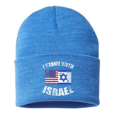 I Stand With Israel Sustainable Knit Beanie