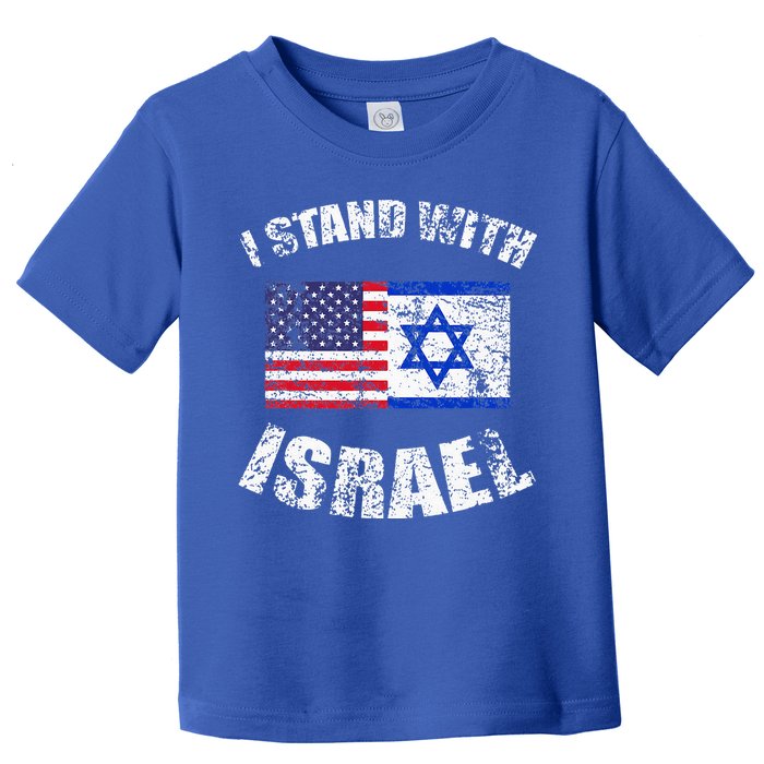 I Stand With Israel Toddler T-Shirt