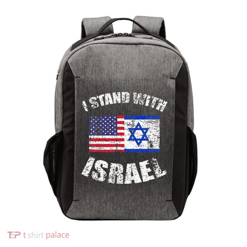 I Stand With Israel Vector Backpack