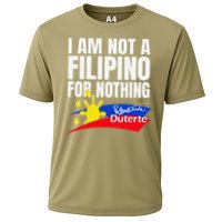 I Stand With Duterte Im Not Filipino For Nothing PRRD Cooling Performance Crew T-Shirt