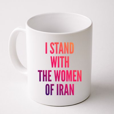 I Stand With The Of Iran Iranian Flag Freeiran Fist Gift Coffee Mug