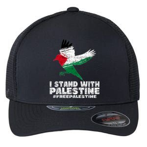 I Stand With Palestine For Their Freedom Free Palestine Flexfit Unipanel Trucker Cap