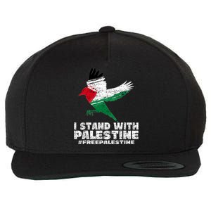 I Stand With Palestine For Their Freedom Free Palestine Wool Snapback Cap