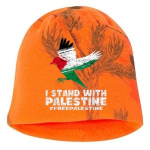 I Stand With Palestine For Their Freedom Free Palestine Kati - Camo Knit Beanie