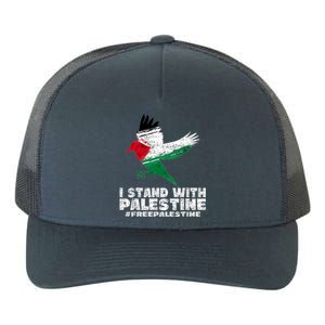 I Stand With Palestine For Their Freedom Free Palestine Yupoong Adult 5-Panel Trucker Hat