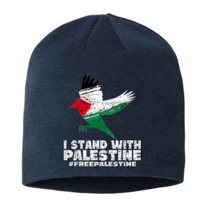 I Stand With Palestine For Their Freedom Free Palestine Sustainable Beanie