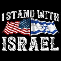I Stand With Israel American Flag Mesh Reversible Basketball Jersey Tank