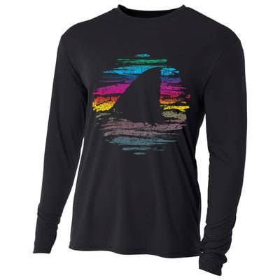 It's Shark Week Somewhere! Cooling Performance Long Sleeve Crew