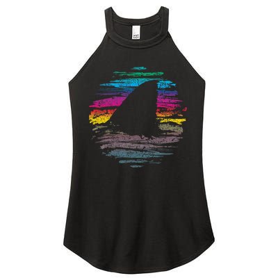 It's Shark Week Somewhere! Women's Perfect Tri Rocker Tank