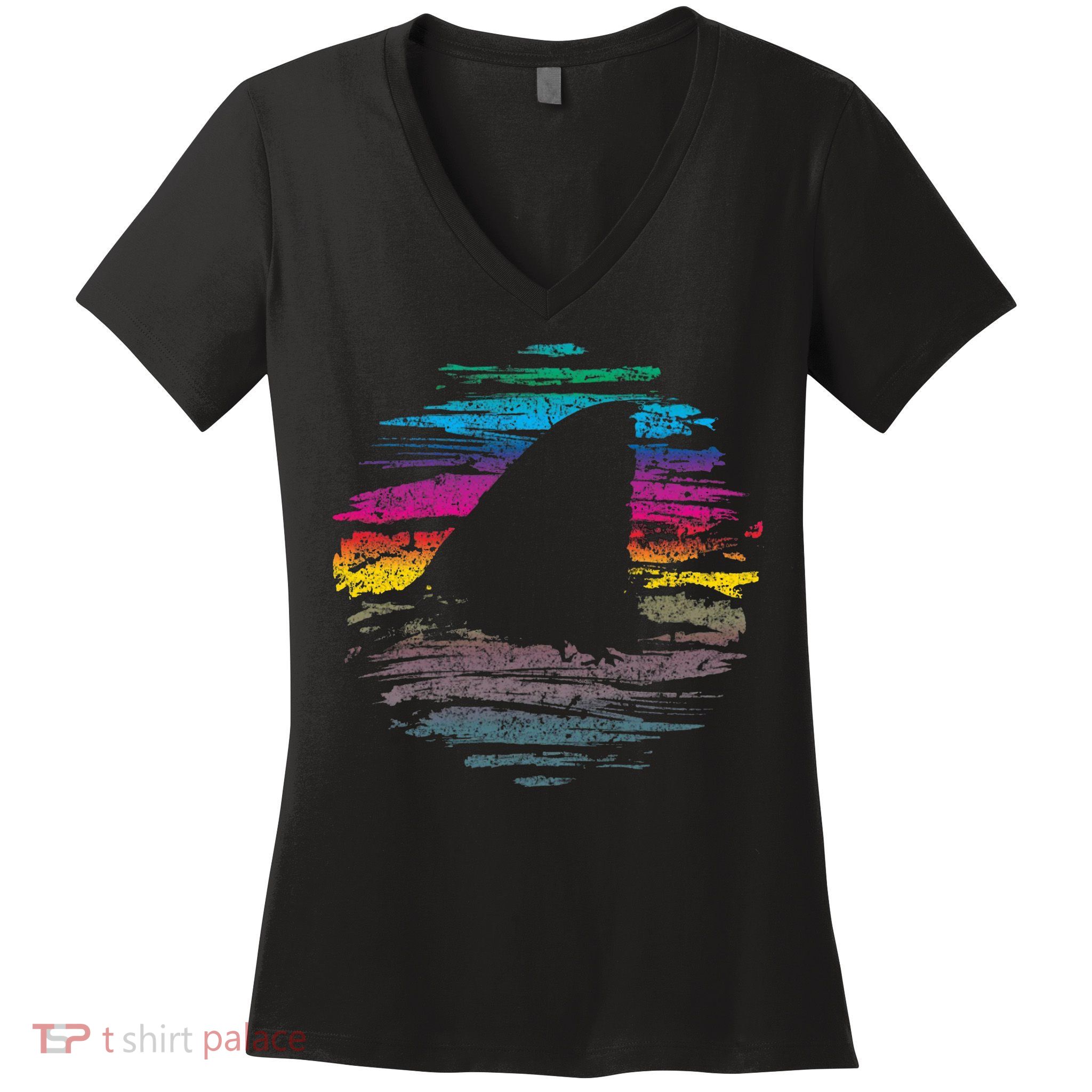 It's Shark Week Somewhere! Women's V-Neck T-Shirt