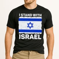 I Stand With Israel Israel Flag Patriotic Israel Cooling Performance Crew T-Shirt