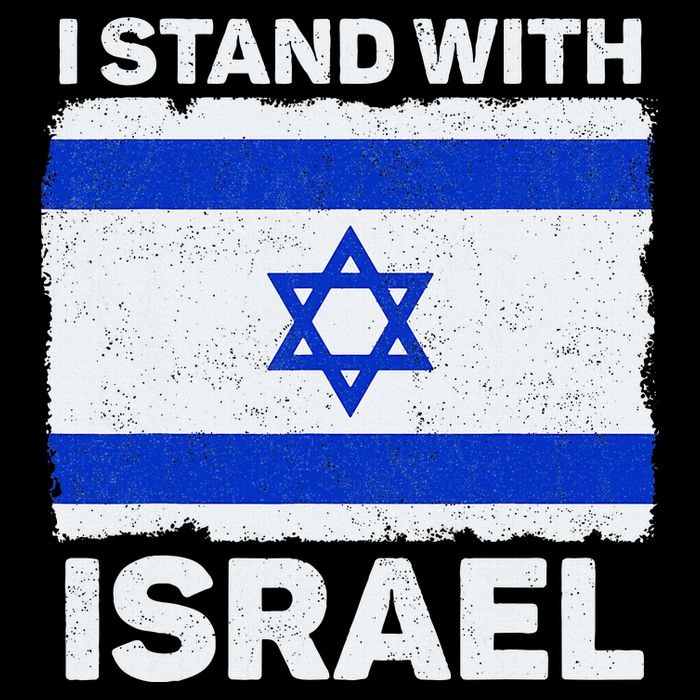 I Stand With Israel Israel Flag Patriotic Israel Cooling Performance Crew T-Shirt