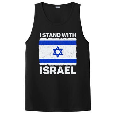 I Stand With Israel Israel Flag Patriotic Israel PosiCharge Competitor Tank