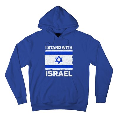 I Stand With Israel Israel Flag Patriotic Israel Hoodie