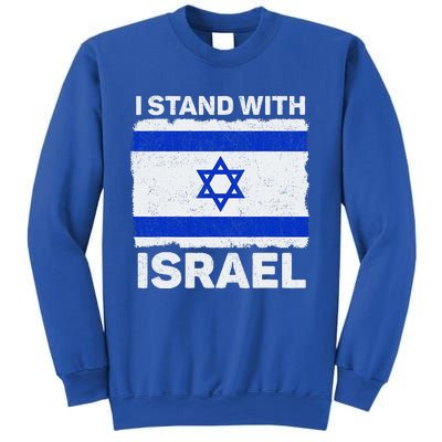 I Stand With Israel Israel Flag Patriotic Israel Sweatshirt