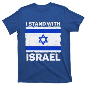 I Stand With Israel Israel Flag Patriotic Israel T-Shirt