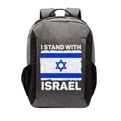 I Stand With Israel Israel Flag Patriotic Israel Vector Backpack