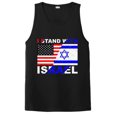 I Stand With Israel Israeli Palestinian Conflict Pro Israel PosiCharge Competitor Tank