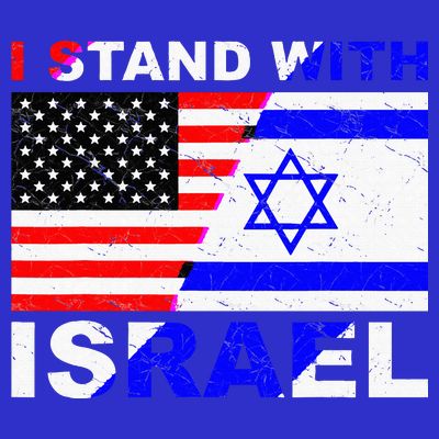 I Stand With Israel Israeli Palestinian Conflict Pro Israel T-Shirt