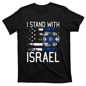 I Stand With Israel Jewish Support Group Matching  T-Shirt