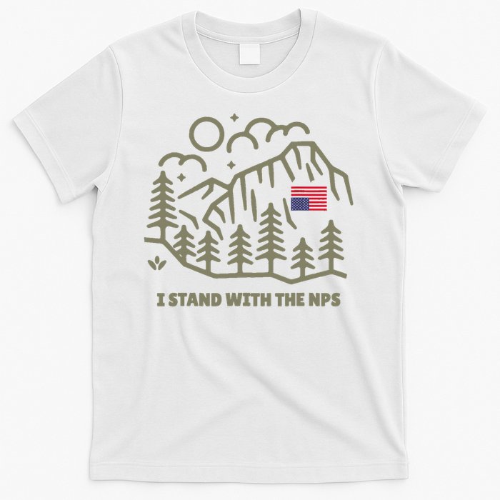 I Stand With The Support Our National Parks T-Shirt