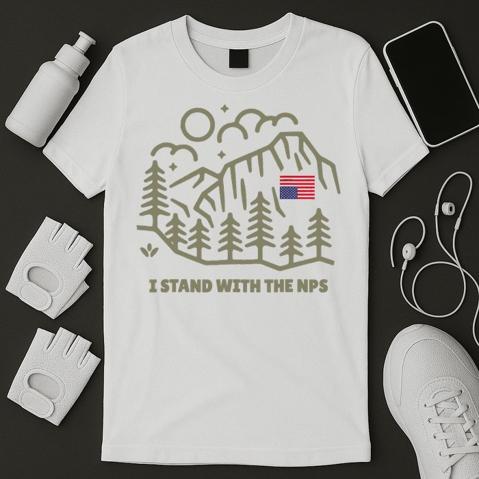 I Stand With The Support Our National Parks T-Shirt