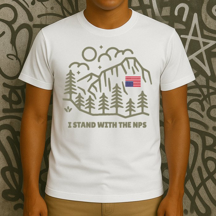 I Stand With The Support Our National Parks T-Shirt