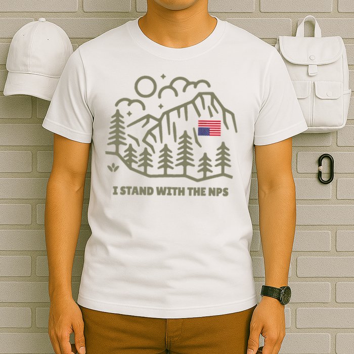I Stand With The Support Our National Parks T-Shirt
