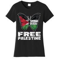 I Stand With Palestine For Their Freedom Free Palestine Women's T-Shirt