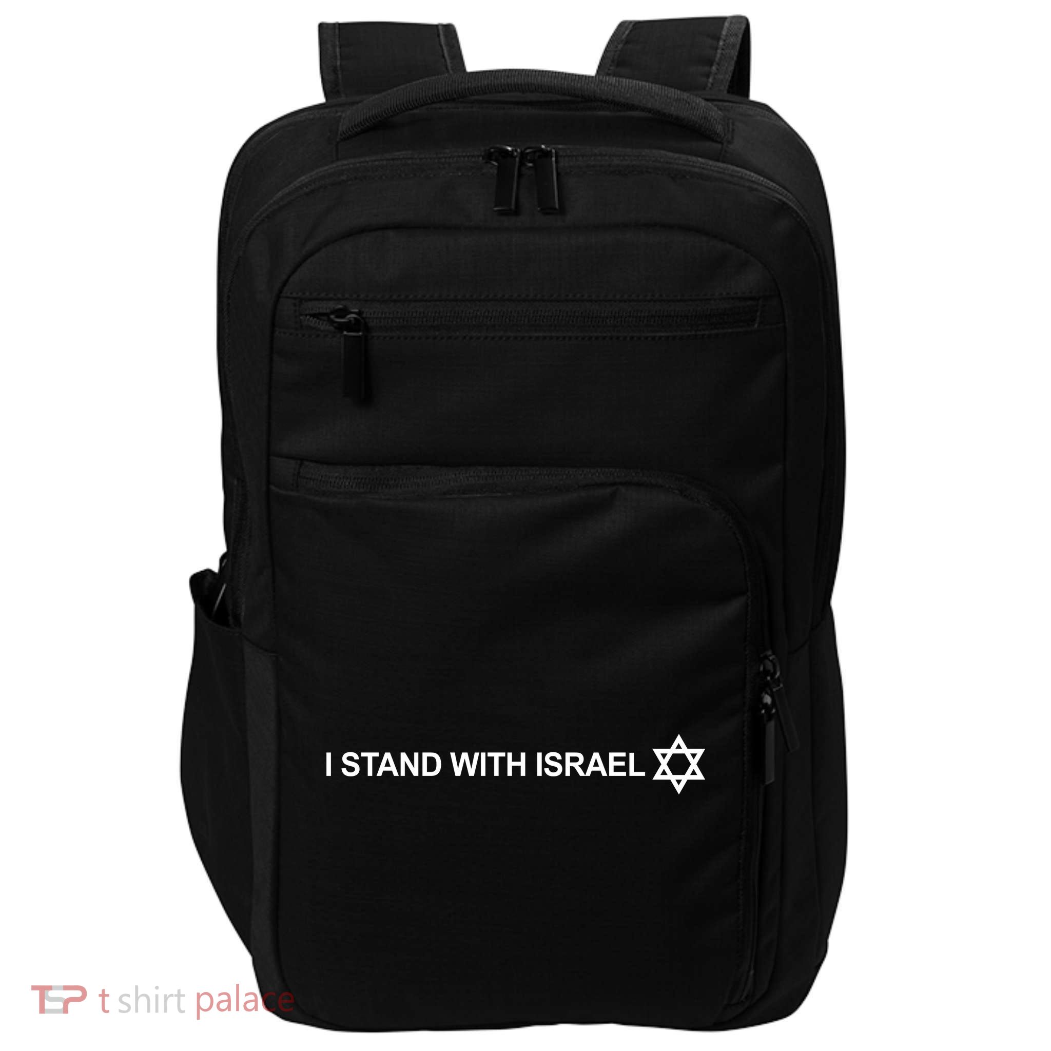 I Stand With Israel Impact Tech Backpack
