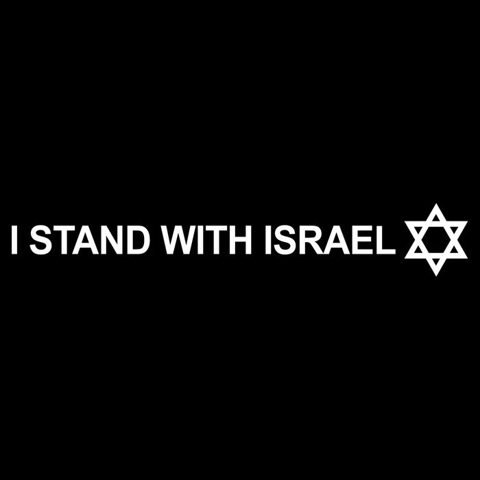 I Stand With Israel Crop Top