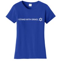 I Stand With Israel Women's T-Shirt