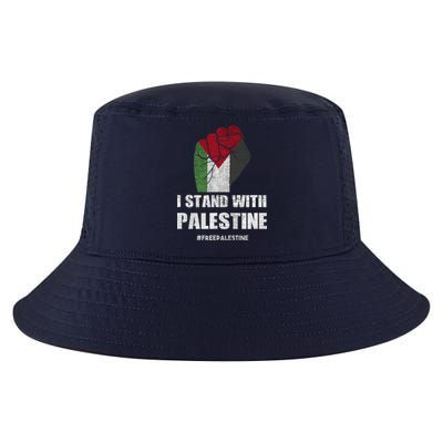 I Stand With Palestine For Their Freedom Cool Comfort Performance Bucket Hat