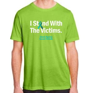 I Stand With The Victims Sexual Assault Awareness Gift Adult ChromaSoft Performance T-Shirt