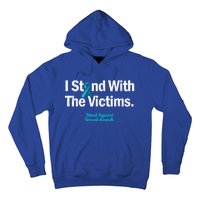 I Stand With The Victims Sexual Assault Awareness Gift Hoodie