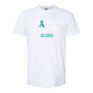 I Stand With The Victims Sexual Assault Awareness Gift Softstyle CVC T-Shirt