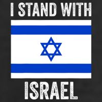 I Stand With Israel Free Israel 7 Panel Mesh Trucker Snapback Hat