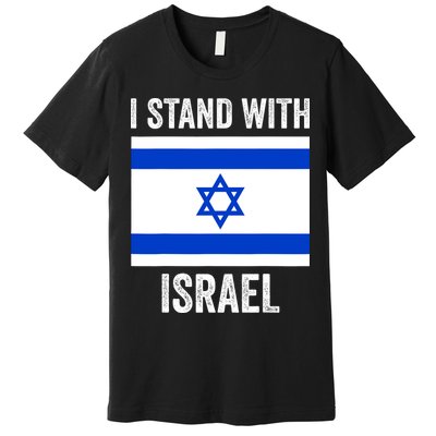 I Stand With Israel Free Israel Premium T-Shirt