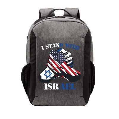 I Stand With Israel Support Israel Love Israeli Brotherhood Vector Backpack