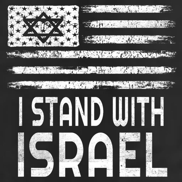 I Stand With Israel America Flag Israel Flag 11oz C Handle Ceramic Mug