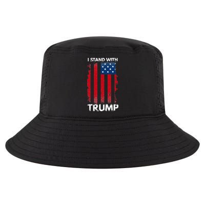 I Stand With Trump Pro Trump Cool Comfort Performance Bucket Hat