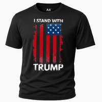 I Stand With Trump Pro Trump Cooling Performance Crew T-Shirt