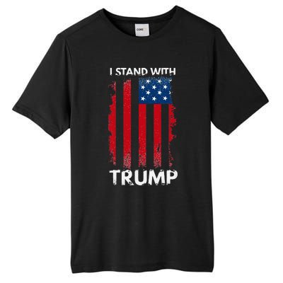 I Stand With Trump Pro Trump Tall Fusion ChromaSoft Performance T-Shirt