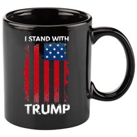 I Stand With Trump Pro Trump 11oz C Handle Ceramic Mug