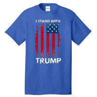 I Stand With Trump Pro Trump Tall T-Shirt