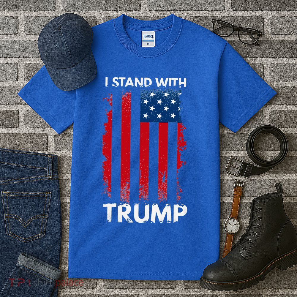 I Stand With Trump Pro Trump Tall T-Shirt
