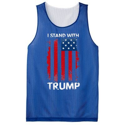 I Stand With Trump Pro Trump Mesh Reversible Basketball Jersey Tank